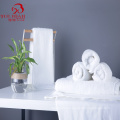 100% Cotton Soft Towel Set Hand Face Towel White Customized Logo Wholesale Hotel Bath Towels